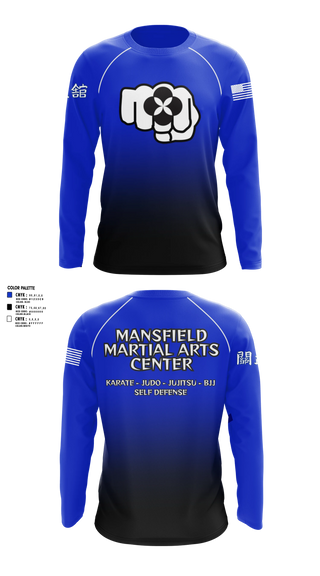 Long Sleeve Performance Shirt, Mansfield Martial Arts Center, , Teamtime, Team time, sublimation, custom sports apparel, team uniforms, spirit wear, spiritwear, sports uniforms, custom shirts, team store, custom team store, fundraiser sports, apparel fundraiser