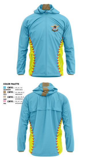 Windbreaker, Aviators of Fastpitch, Softball, Teamtime, Team time, sublimation, custom sports apparel, team uniforms, spirit wear, spiritwear, sports uniforms, custom shirts, team store, custom team store, fundraiser sports, apparel fundraiser