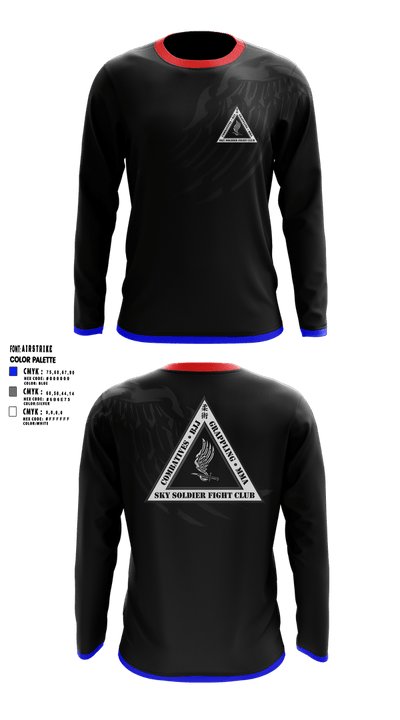 Attack Company 3625121 Long Sleeve Performance Shirt 21