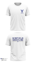 Winfield Youth Wrestling Club 41902136 Short Sleeve Performance Shirt - 7