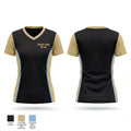 South Lady Bison 33548190 Women's Short Sleeve V-neck Shirt - 1