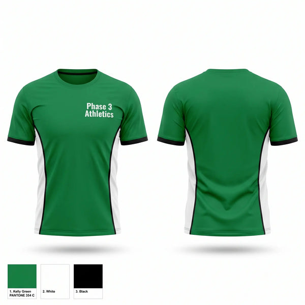 Short Sleeve Performance Shirt, Phase 3 Athletics, Track & Field, Teamtime, Team time, sublimation, custom sports apparel, team uniforms, spirit wear, spiritwear, sports uniforms, custom shirts, team store, custom team store, fundraiser sports, apparel fundraiser