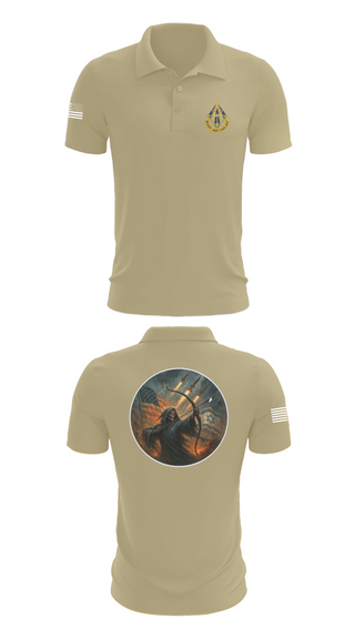 Short Sleeve Performance Polo, HHB, 31st ADA BDE, , Teamtime, Team time, sublimation, custom sports apparel, team uniforms, spirit wear, spiritwear, sports uniforms, custom shirts, team store, custom team store, fundraiser sports, apparel fundraiser