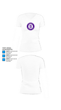 Sunset Dance Team 41477648 Women's Short Sleeve V-neck Shirt - 18