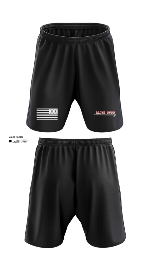 Athletic Shorts With Pockets, Local 2922, Fire Department, Teamtime, Team time, sublimation, custom sports apparel, team uniforms, spirit wear, spiritwear, sports uniforms, custom shirts, team store, custom team store, fundraiser sports, apparel fundraiser