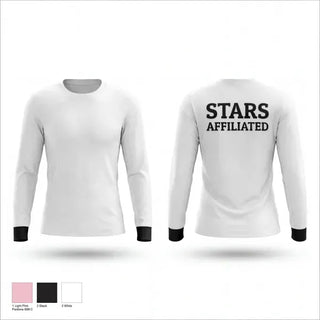 Long Sleeve Performance Shirt, Stars Affiliated, Men's Basketball, Teamtime, Team time, sublimation, custom sports apparel, team uniforms, spirit wear, spiritwear, sports uniforms, custom shirts, team store, custom team store, fundraiser sports, apparel fundraiser