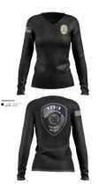 Ronin Protection Solutions Inc. 29948681 Women's Long Sleeve V-neck Shirt - 110