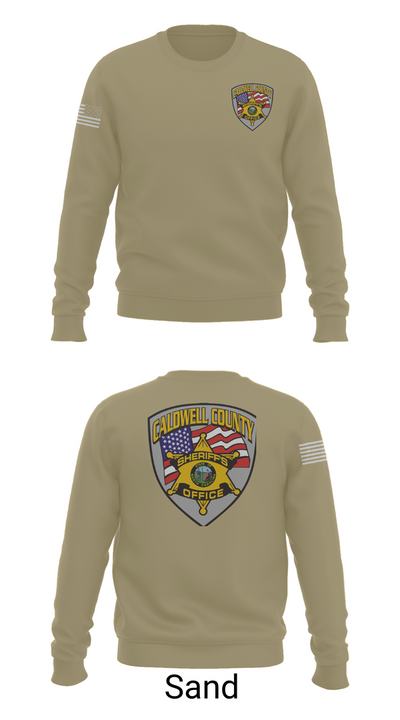 Caldwell County Sheriff's Office 64628956 Crew Neck Sweatshirt - 81