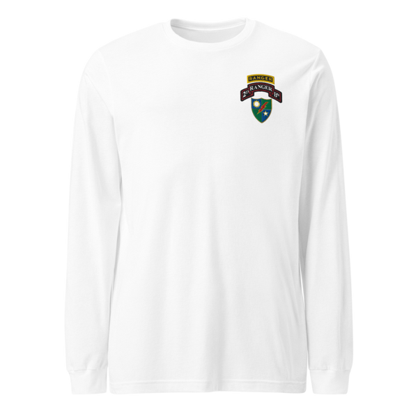 75 Ranger regiment Unisex Long Sleeve Tee | Bella + Canvas 3501
