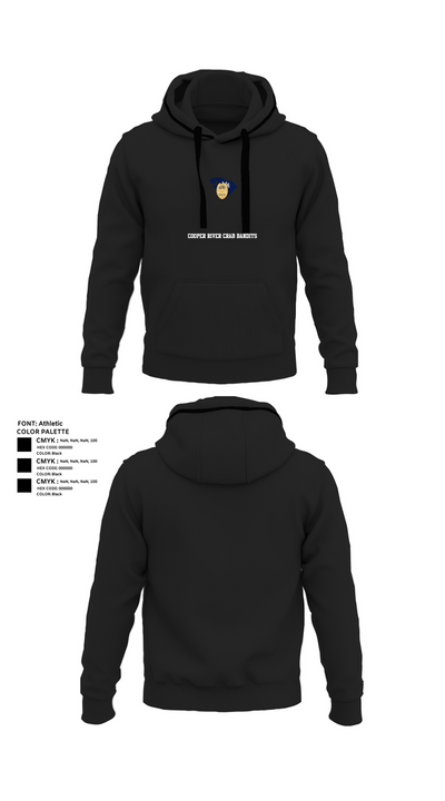 Cooper River Crab Bandits 83296088 Hoodie - 30