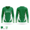 Geneseo Maple Leafs Women's Long Sleeve V-neck Shirt - 1