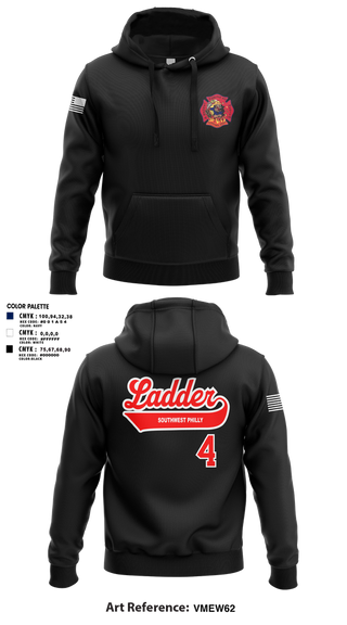 Hoodie, Engine 40 Ladder 4 Medic 19, , Teamtime, Team time, sublimation, custom sports apparel, team uniforms, spirit wear, spiritwear, sports uniforms, custom shirts, team store, custom team store, fundraiser sports, apparel fundraiser