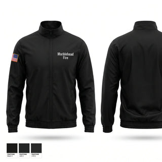 Windbreaker, Marblehead Fire, Fire Department, Teamtime, Team time, sublimation, custom sports apparel, team uniforms, spirit wear, spiritwear, sports uniforms, custom shirts, team store, custom team store, fundraiser sports, apparel fundraiser