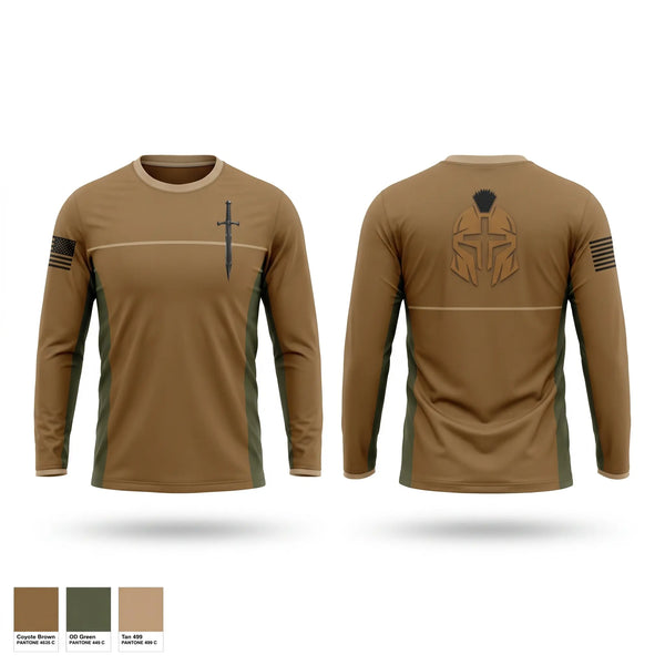 Long Sleeve Performance Shirt, USCG, Coast Guard, Teamtime, Team time, sublimation, custom sports apparel, team uniforms, spirit wear, spiritwear, sports uniforms, custom shirts, team store, custom team store, fundraiser sports, apparel fundraiser