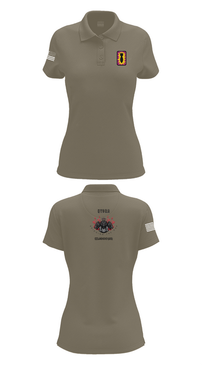 HHD, 52ND EOD GP 26813133 Women's Short Sleeve Performance Polo  - 75