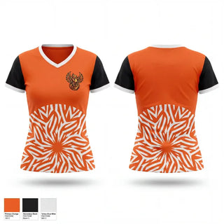 Womens Short Sleeve Vneck Shirt, Tri-Cities Phoenix, Softball, Teamtime, Team time, sublimation, custom sports apparel, team uniforms, spirit wear, spiritwear, sports uniforms, custom shirts, team store, custom team store, fundraiser sports, apparel fundraiser