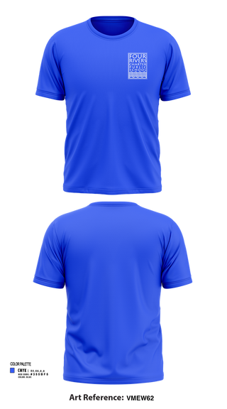 Short Sleeve Performance Shirt, Four Rivers, Cross Country, Teamtime, Team time, sublimation, custom sports apparel, team uniforms, spirit wear, spiritwear, sports uniforms, custom shirts, team store, custom team store, fundraiser sports, apparel fundraiser