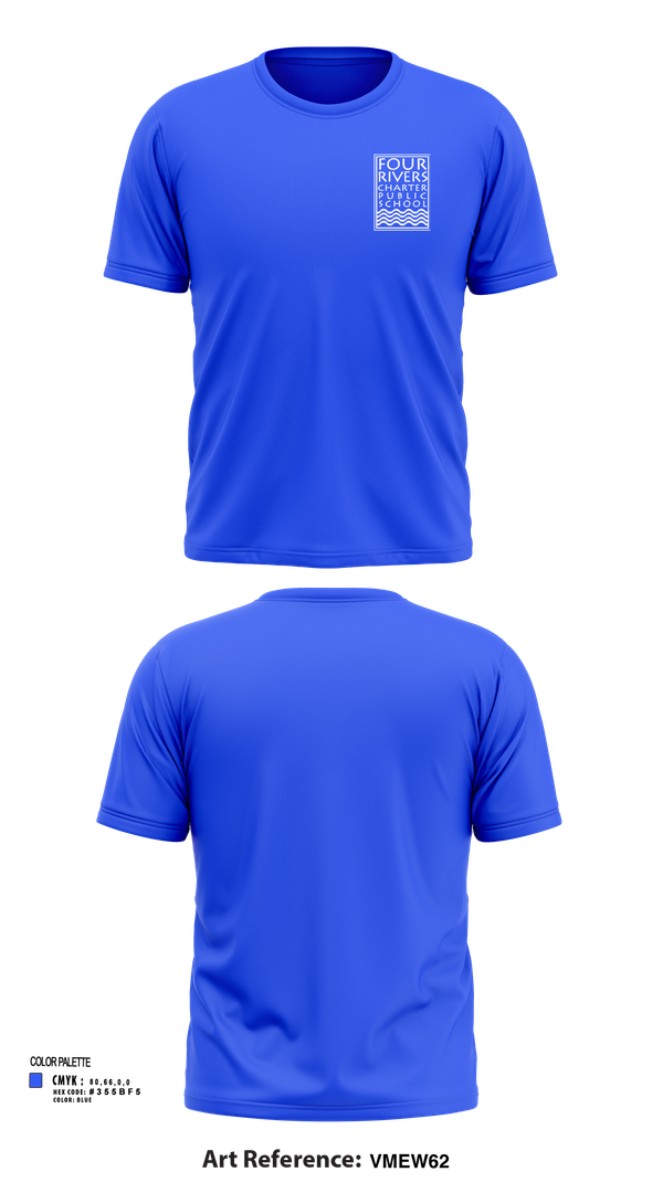 Short Sleeve Performance Shirt, Four Rivers, Cross Country, Teamtime, Team time, sublimation, custom sports apparel, team uniforms, spirit wear, spiritwear, sports uniforms, custom shirts, team store, custom team store, fundraiser sports, apparel fundraiser