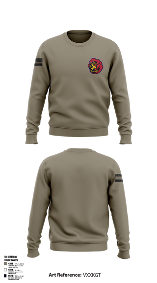 Crew Neck Sweatshirt, OCS Class 71, , Teamtime, Team time, sublimation, custom sports apparel, team uniforms, spirit wear, spiritwear, sports uniforms, custom shirts, team store, custom team store, fundraiser sports, apparel fundraiser