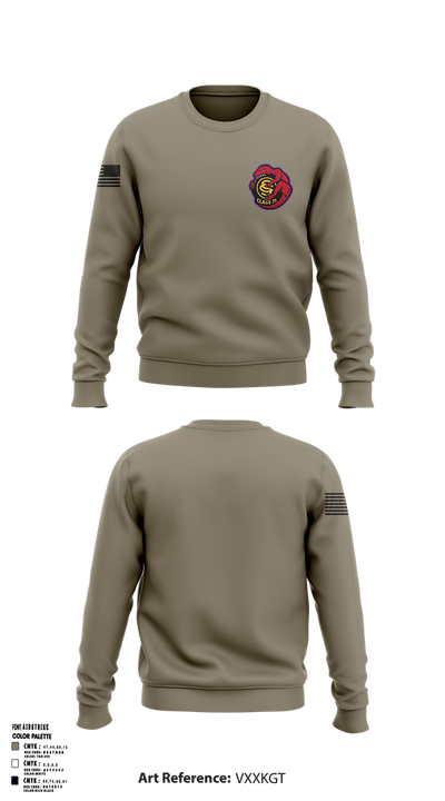 OCS Class 71 37095102 Crew Neck Sweatshirt - 1