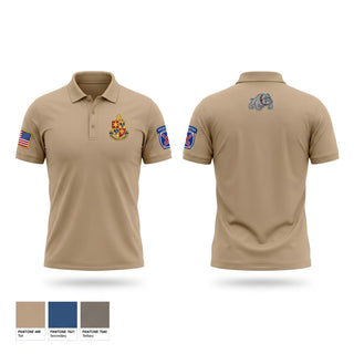 Short Sleeve Performance Polo, Bravo 5-25, Army, Teamtime, Team time, sublimation, custom sports apparel, team uniforms, spirit wear, spiritwear, sports uniforms, custom shirts, team store, custom team store, fundraiser sports, apparel fundraiser