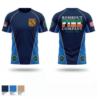 Short Sleeve Performance Shirt, Rombout Fire Company, Fire Department, Teamtime, Team time, sublimation, custom sports apparel, team uniforms, spirit wear, spiritwear, sports uniforms, custom shirts, team store, custom team store, fundraiser sports, apparel fundraiser
