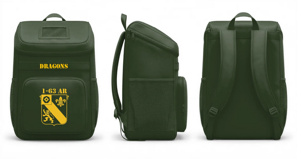 Gear Bag, 1-63 AR, 2 ABCT, 1 ID, Army, Teamtime, Team time, sublimation, custom sports apparel, team uniforms, spirit wear, spiritwear, sports uniforms, custom shirts, team store, custom team store, fundraiser sports, apparel fundraiser