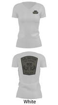 Arlington County Bomb Squad 31084993 Women's Short Sleeve V-neck Shirt - 12