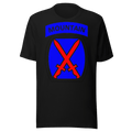 10th mountain division 2-87 Unisex Staple T-Shirt