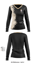 Sodus lady spartans 59166518 Women's Long Sleeve V-neck Shirt - 45