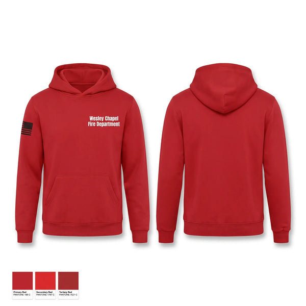 Hoodie, Wesley chapel fire department, Fire Department, Teamtime, Team time, sublimation, custom sports apparel, team uniforms, spirit wear, spiritwear, sports uniforms, custom shirts, team store, custom team store, fundraiser sports, apparel fundraiser