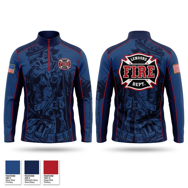 Windbreaker, Lemoore Volunteer Fire Department, Fire Department, Teamtime, Team time, sublimation, custom sports apparel, team uniforms, spirit wear, spiritwear, sports uniforms, custom shirts, team store, custom team store, fundraiser sports, apparel fundraiser