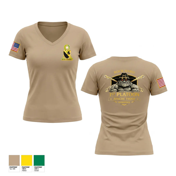 Womens Short Sleeve Vneck Shirt, 1/124, Army, Teamtime, Team time, sublimation, custom sports apparel, team uniforms, spirit wear, spiritwear, sports uniforms, custom shirts, team store, custom team store, fundraiser sports, apparel fundraiser