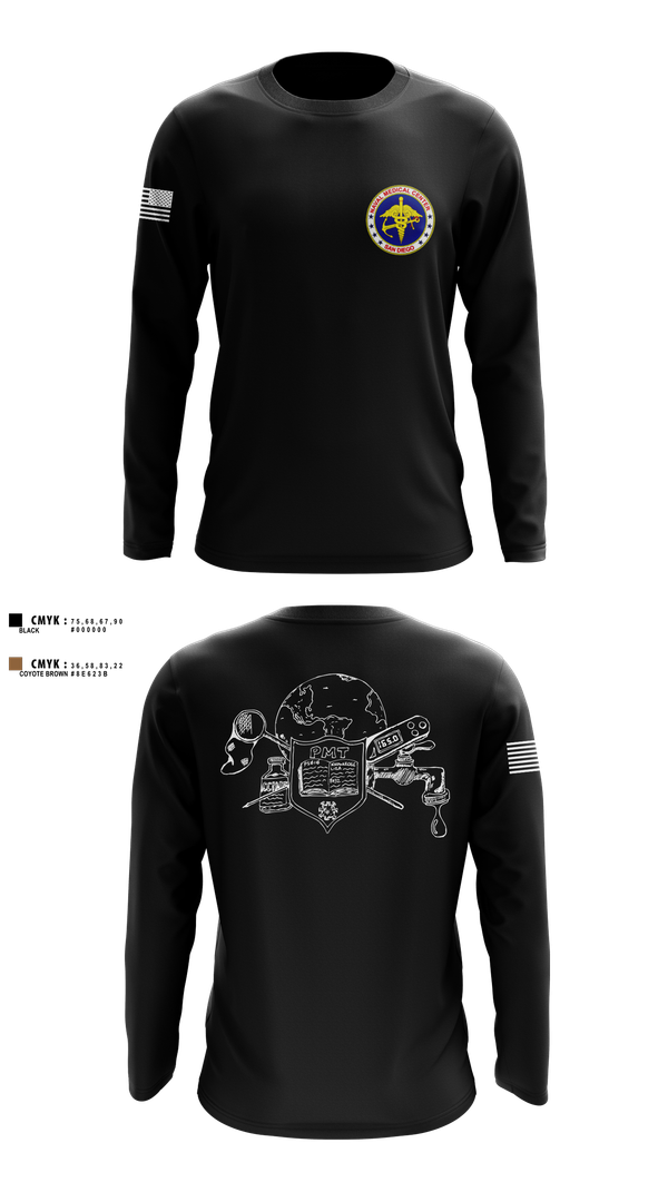 Long Sleeve Performance Shirt, Preventive Medicine, , Teamtime, Team time, sublimation, custom sports apparel, team uniforms, spirit wear, spiritwear, sports uniforms, custom shirts, team store, custom team store, fundraiser sports, apparel fundraiser