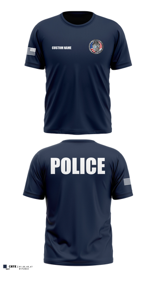 Short Sleeve Performance Shirt, Fort Walton Beach Police Department, Police, Teamtime, Team time, sublimation, custom sports apparel, team uniforms, spirit wear, spiritwear, sports uniforms, custom shirts, team store, custom team store, fundraiser sports, apparel fundraiser