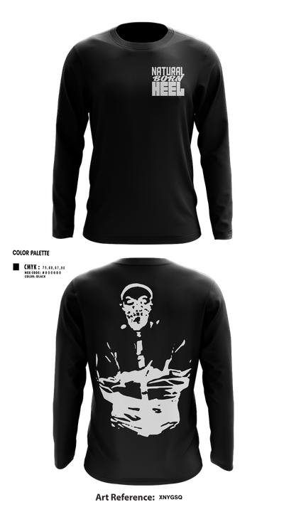 Empire Wrestling Federation 90438470 Long Sleeve Performance Shirt 1