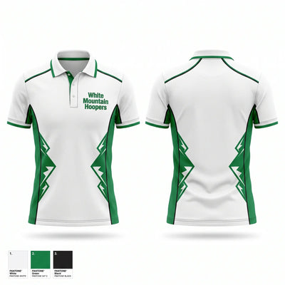 White Mountain Hoopers Short Sleeve Performance Polo - 1