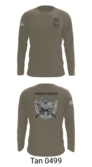 Long Sleeve Performance Shirt, JSO mobile field force, Police, Teamtime, Team time, sublimation, custom sports apparel, team uniforms, spirit wear, spiritwear, sports uniforms, custom shirts, team store, custom team store, fundraiser sports, apparel fundraiser