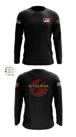 Long Sleeve Performance Shirt, H2F STORM, Army, Teamtime, Team time, sublimation, custom sports apparel, team uniforms, spirit wear, spiritwear, sports uniforms, custom shirts, team store, custom team store, fundraiser sports, apparel fundraiser