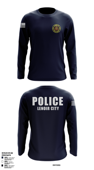 Long Sleeve Performance Shirt, Lenoir City Police Department, , Teamtime, Team time, sublimation, custom sports apparel, team uniforms, spirit wear, spiritwear, sports uniforms, custom shirts, team store, custom team store, fundraiser sports, apparel fundraiser