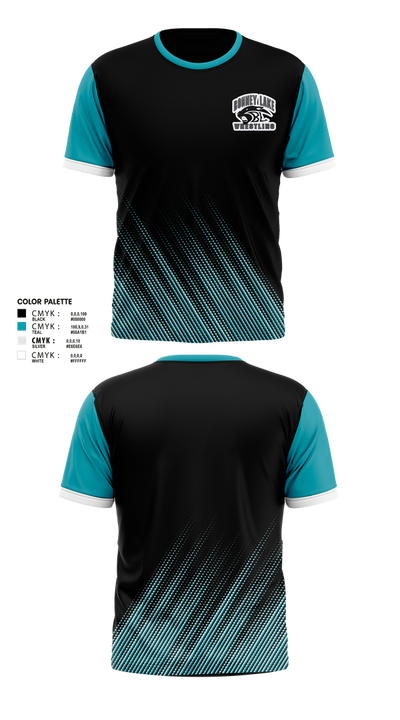 Bonney Lake High School Wrestling 5889785 Short Sleeve Performance Shirt - 7