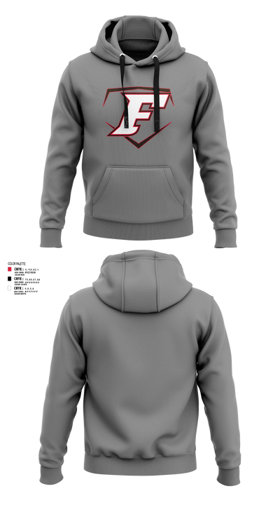 Cap City Force - Gray Hoodie - 8