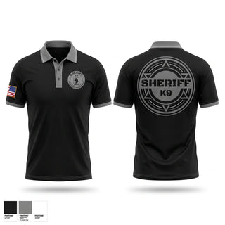 Short Sleeve Performance Polo, SHERIFF K9 UNIT, Police, Teamtime, Team time, sublimation, custom sports apparel, team uniforms, spirit wear, spiritwear, sports uniforms, custom shirts, team store, custom team store, fundraiser sports, apparel fundraiser