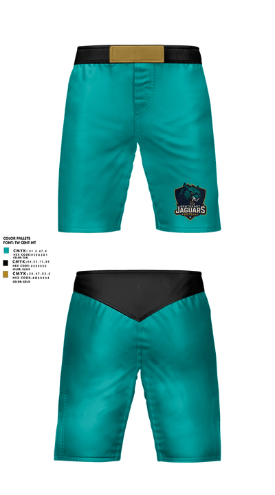 southeast Jaguars 26594681 Fight Shorts - 1
