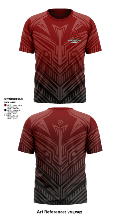 Ares Volleyball Academy 31982644 Short Sleeve Performance Shirt - 1