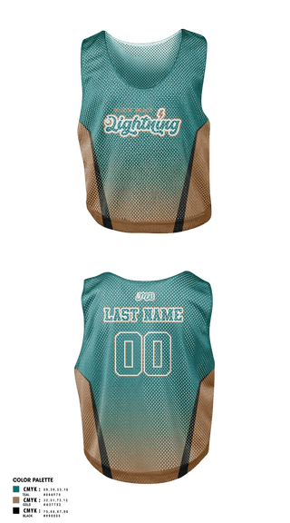 Mens Lacrosse Pinnie, Myrtle Beach Lightning, Men's Lacrosse, Teamtime, Team time, sublimation, custom sports apparel, team uniforms, spirit wear, spiritwear, sports uniforms, custom shirts, team store, custom team store, fundraiser sports, apparel fundraiser