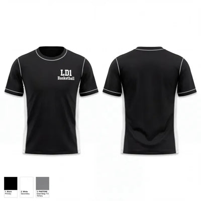 LD1 Basketball 3642580 Short Sleeve Performance Shirt - 1