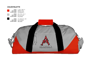 Duffle Bag, St Augustine Catholic High School, Spirit Store, Teamtime, Team time, sublimation, custom sports apparel, team uniforms, spirit wear, spiritwear, sports uniforms, custom shirts, team store, custom team store, fundraiser sports, apparel fundraiser