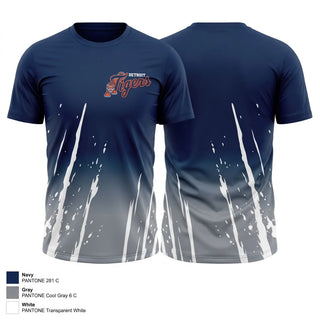 Short Sleeve Performance Shirt, Tigers, Baseball, Teamtime, Team time, sublimation, custom sports apparel, team uniforms, spirit wear, spiritwear, sports uniforms, custom shirts, team store, custom team store, fundraiser sports, apparel fundraiser