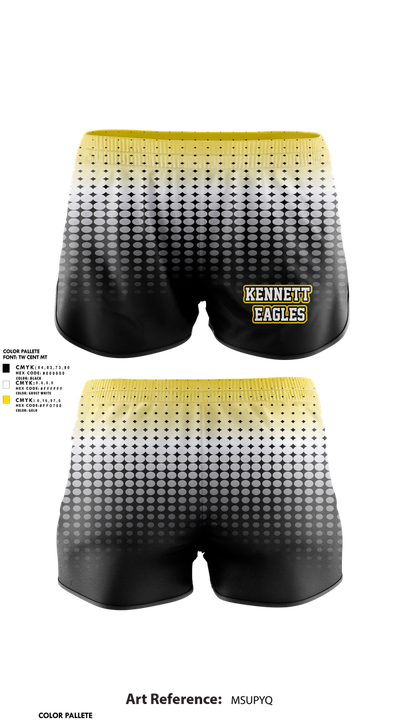 Kennett Eagles 10535295 Track Shorts - 1